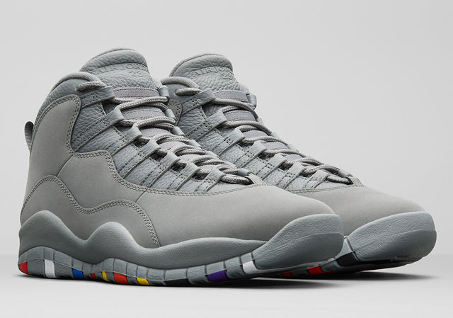 The Air Jordan 10 Cool Grey