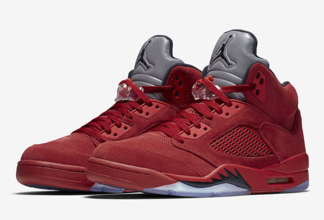 Retro 5 "Red Suede"
