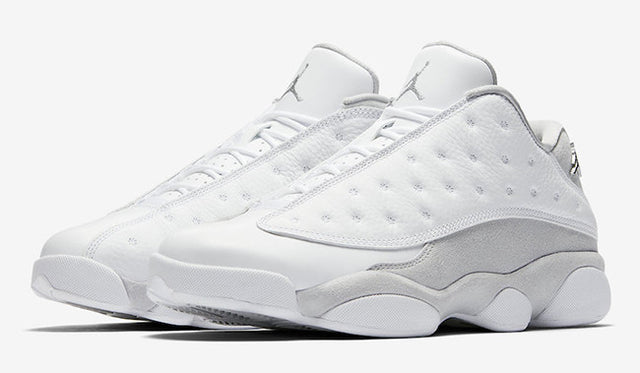 RETRO 13 LOW "PURE PLATINUM'
