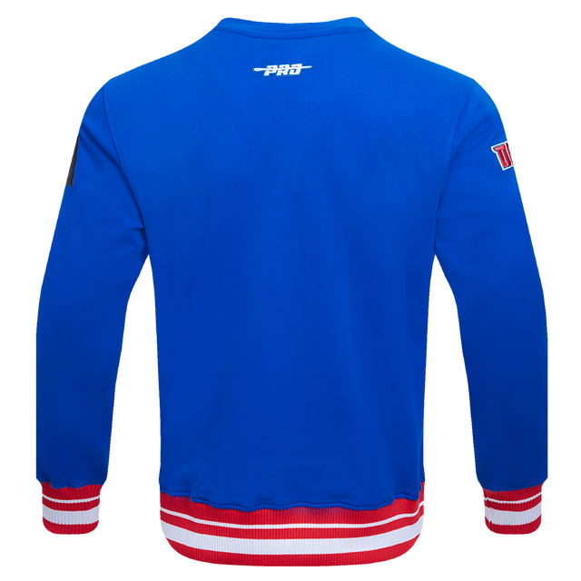 NBA DETROIT PISTONS MASH UP RIB FLC CREWNECK BDP5515634-RYR