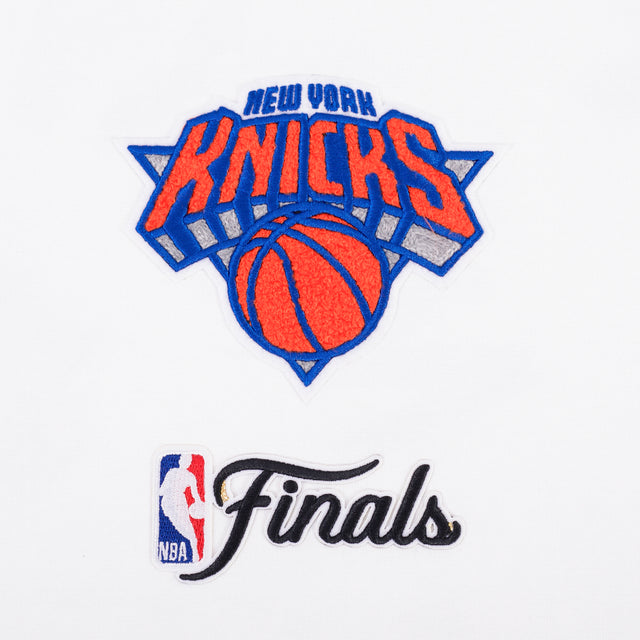 NEW YORK KNICKS NBA FINALS 2026 M CJ DROP SHOULDER TEE BNK1517764-WHT