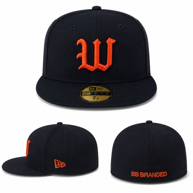 New Era 5950 Old W BB Hat 70851163