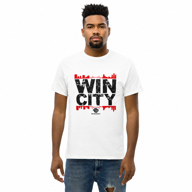 BB WINCITY "SKYLINE" TEE White