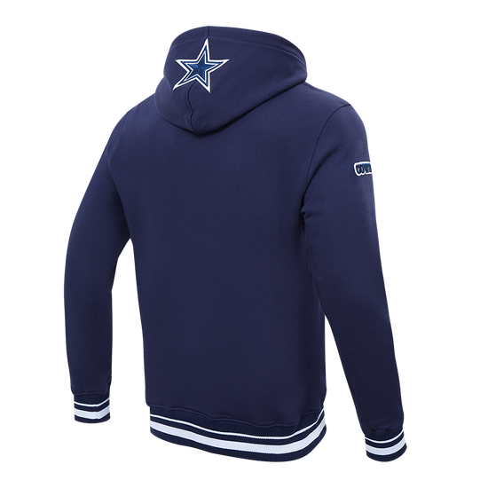 Dallas Cowboys Script Tail Rib FLC PO Hoodie
