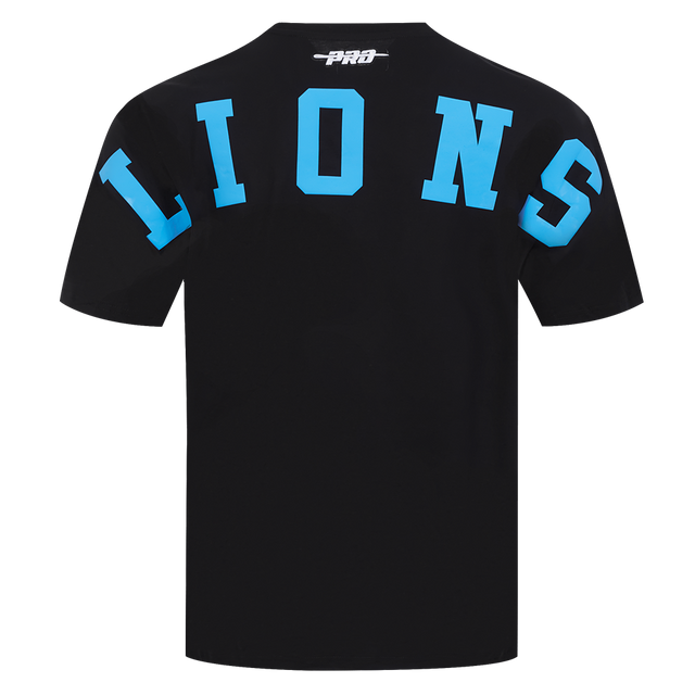 DETROIT LIONS WINGSPAN M CJ DROP SHOULDER TEE FDL1410527-BLK