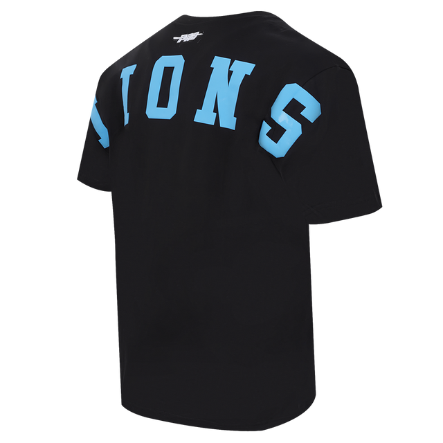 DETROIT LIONS WINGSPAN M CJ DROP SHOULDER TEE FDL1410527-BLK