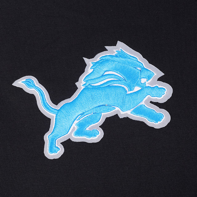 DETROIT LIONS WINGSPAN M CJ DROP SHOULDER TEE FDL1410527-BLK