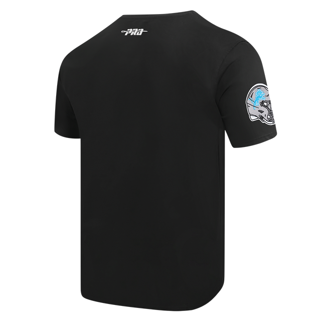 NFL DETROIT LIONS TEAM BADGE MEN'S SJ TEE FDL1411047-BLK