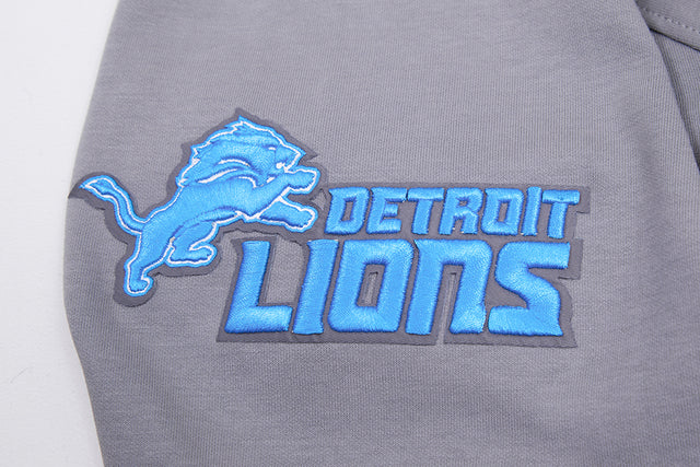 DETROIT LIONS CLASSIC CHENILLE DK PO HOODIE FDL5410272-GRY