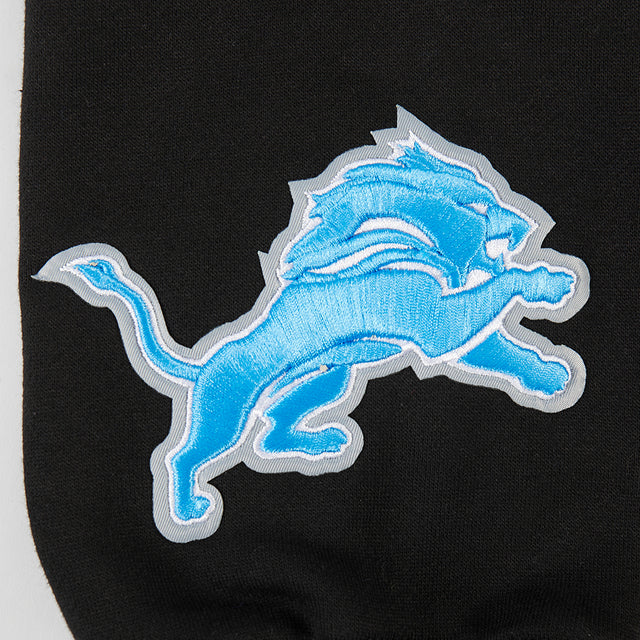 DETROIT LIONS WINGSPAN M DROP SHOULDER FLC PO HOODIE FDL5410525-BLK