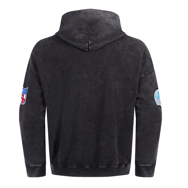 DETROIT LIONS FIRST TEAM M ENZYME WASH DS FT PO HOODIE FDL5411836-WBK