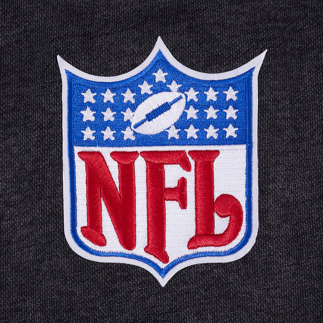 DETROIT LIONS FIRST TEAM M ENZYME WASH DS FT PO HOODIE FDL5411836-WBK
