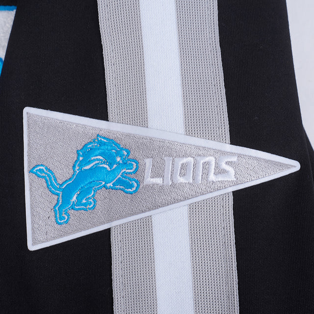 NFL DETROIT LIONS PRO GAME DAY MEN'S DBL KNIT JACKET FDL6411194-BSW