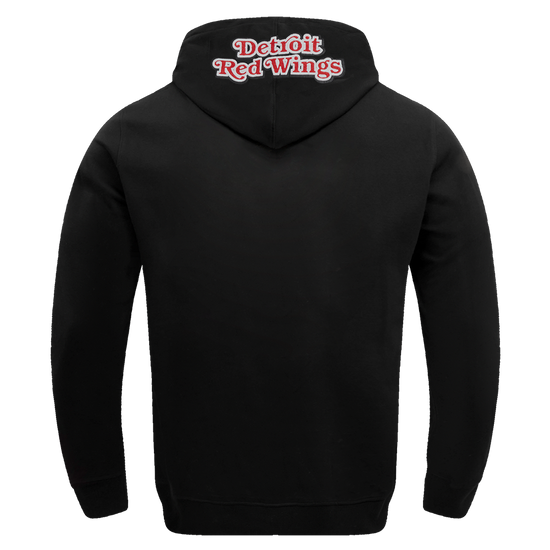 DETROIT RED WINGS CLASSIC CHENILLE DK PO HOODIE HDR561019-BLK