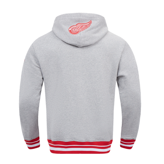 DETROIT RED WINGS SCRIPT TAIL RIB FLC PO HOODIE HDR567489-HRD