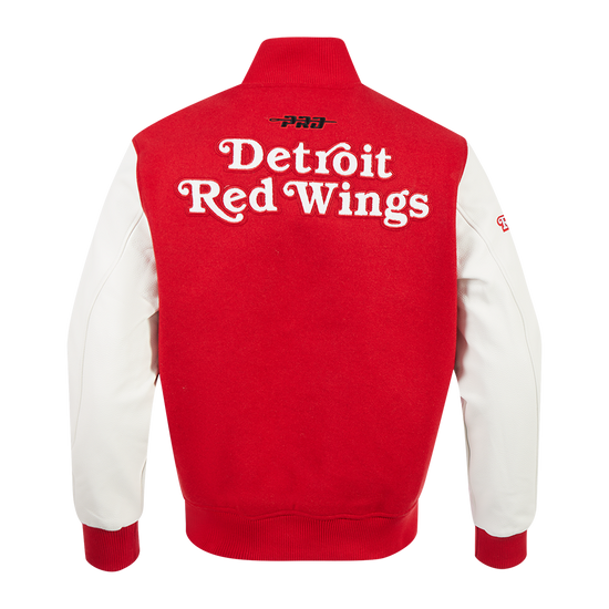 DETROIT RED WINGS CLASSIC M WOOL VARSITY JACKET HDR667826-RDW