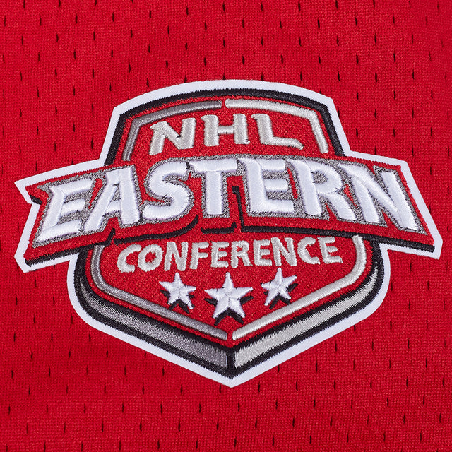 MONTREAL CANADIENS CLASSIC MESH BUTTON DOWN SHIRT HMC166904-RED