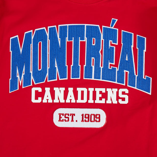 NHL MONTRÉAL CANADIENS CITY ARCH MEN'S SJ TEE HMC167918-RED