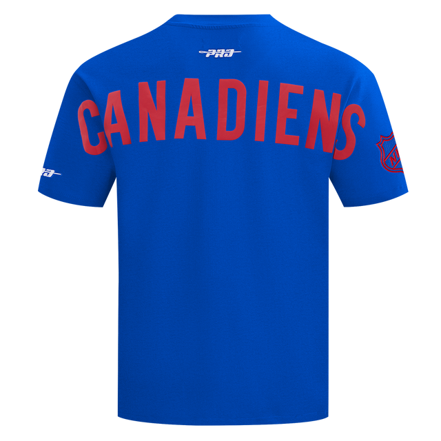MONTREAL CANADIENS PLAYBACK M CJ DROP SHOULDER TEE HMC168215-RYB