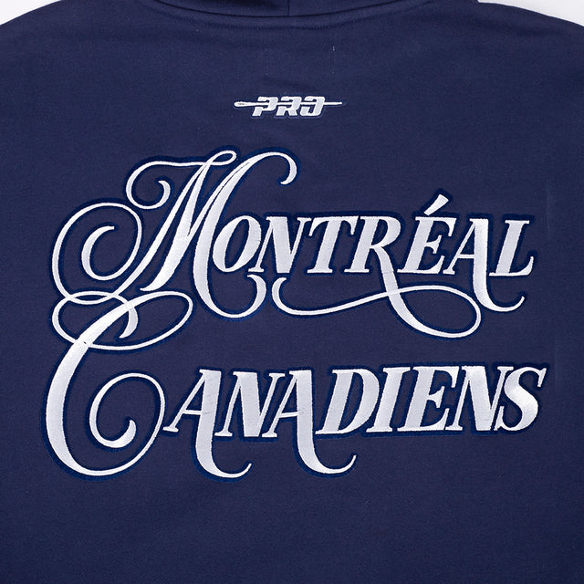 MONTREAL CANADIENS WINNERS CIRCLE M DROP SHOULDER FLC PO HOODIE HMC568287-MDN