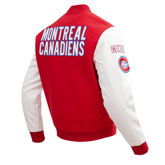 MONTREAL CANADIENS CLASSIC WOOL VARSITY JACKET HMC660875-RDW