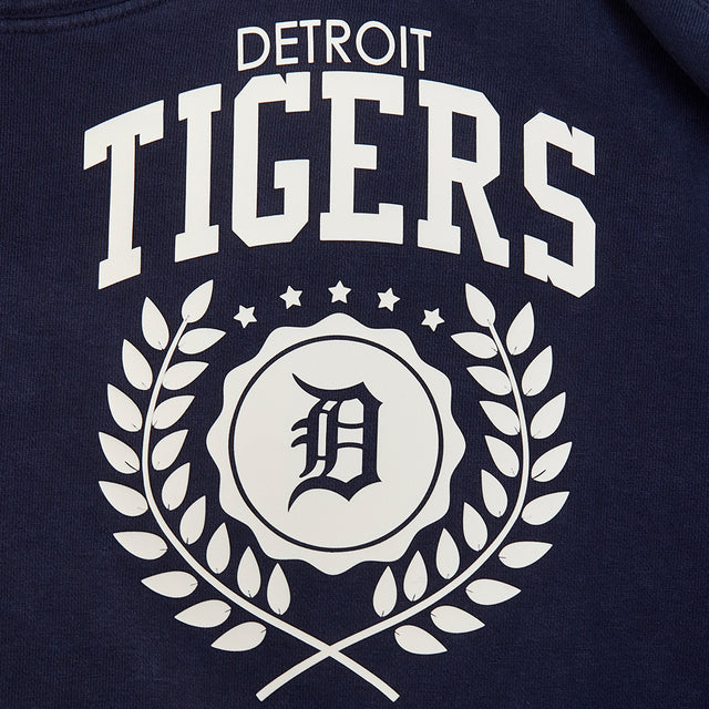 DETROIT TIGERS STREET TEAM M ENZYME WASH DS FT PO HOODIE LDT5315570-WMD