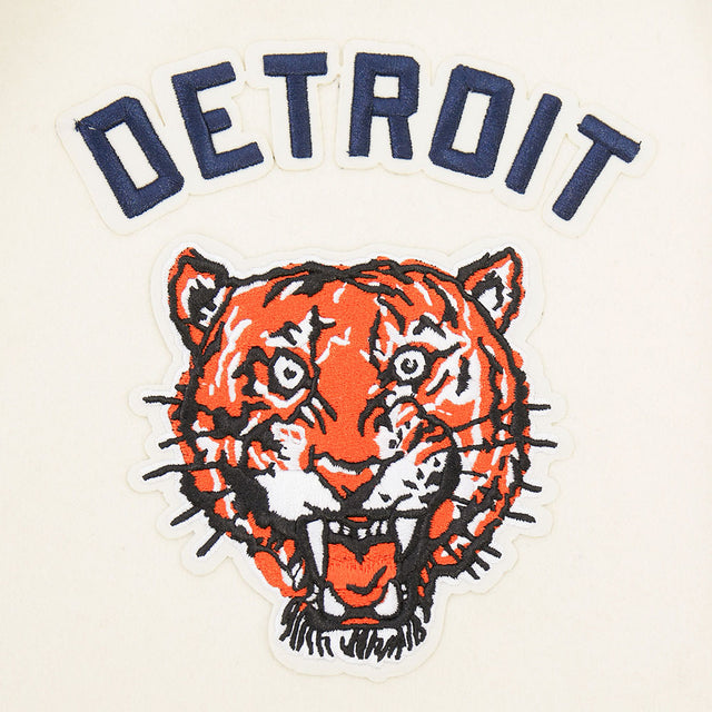DETROIT TIGERS RETRO CLASSICS M RIB WOOL VARSITY JACKET LDT6315968-EMN