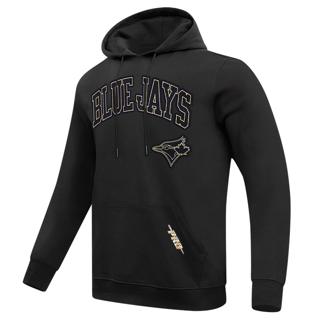 TORONTO BLUE JAYS BLACK & GOLD M DK PO HOODIE LTJ5315398-BLK