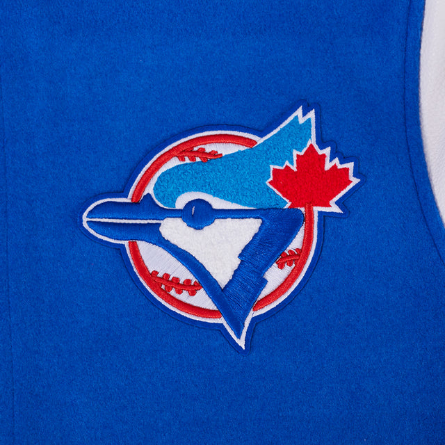 TORONTO BLUE JAYS DAY ONE M RIB WOOL VARSITY JACKET LTJ6315317-RWH