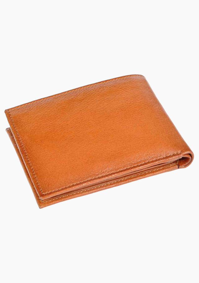 OHM New York Perimeter Stitched Leather Wallet