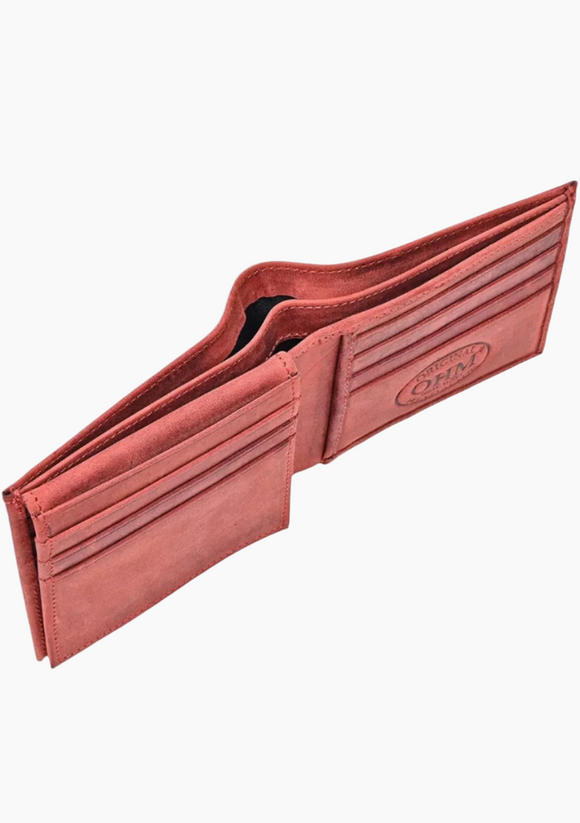OHM Vintage Genuine Leather Business Wallets