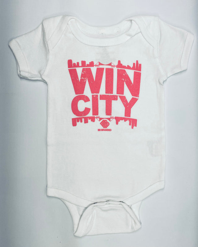 WIN CITY BLUE AND PINK ONSIE