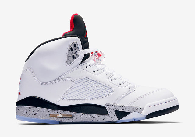 THE AIR JORDAN 5 “WHITE/CEMENT” Releases August 5th 2017