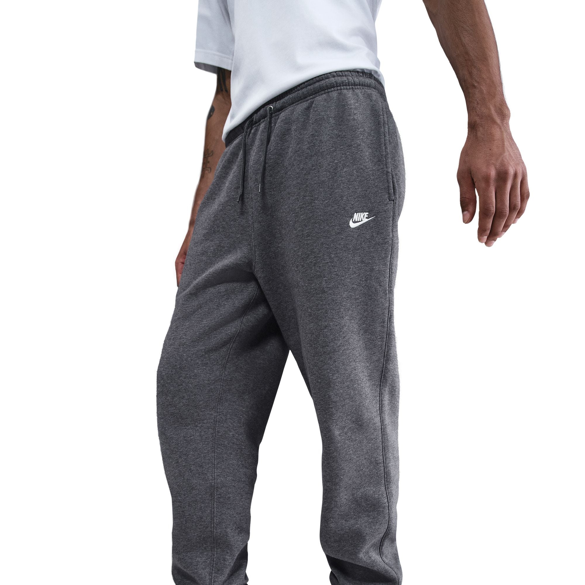 nike club joggers charcoal