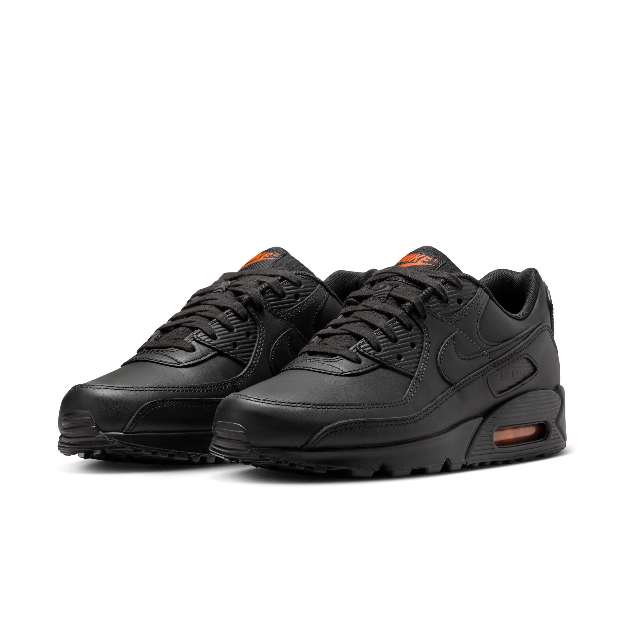 大人気 NIKE AIR MAX 90 \"ALL BLACK\" W25 エア マックス 90 NIKE Air Max Black/Metallic Cool Grey