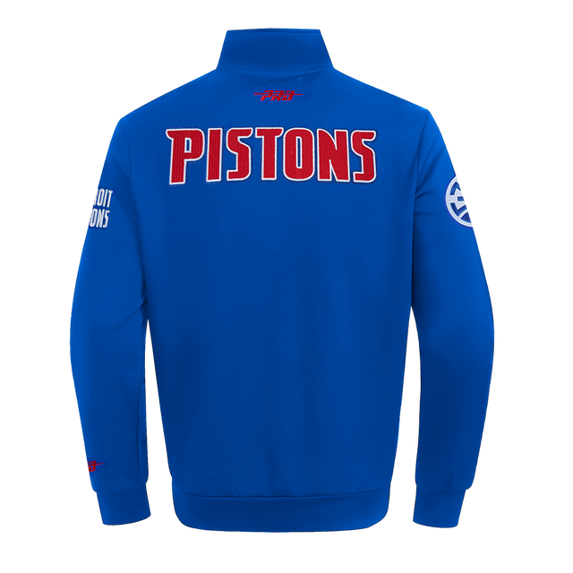 NBA DETROIT PISTONS CITY ARCH M FLC 1/4 ZIP BDP5516625-RYB