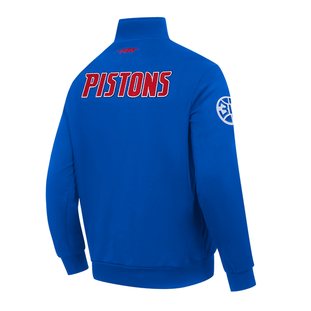 NBA DETROIT PISTONS CITY ARCH M FLC 1/4 ZIP BDP5516625-RYB
