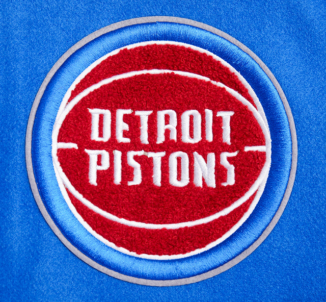 Detroit Pistons Retro Classic Rib Wool Varsity Jacket BDP656057-RYR
