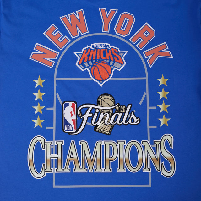 NEW YORK KNICKS NBA FINALS 2026 M CJ DROP SHOULDER TEE BNK1517764-RYB