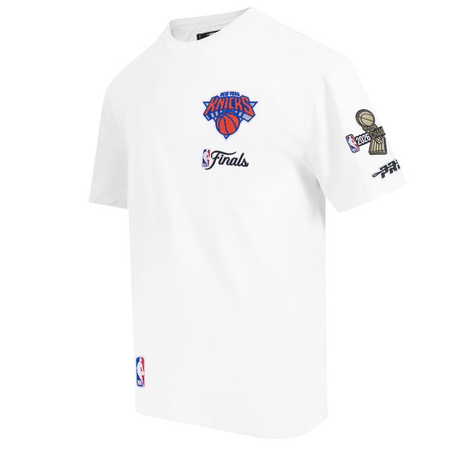 NEW YORK KNICKS NBA FINALS 2026 M CJ DROP SHOULDER TEE BNK1517764-WHT