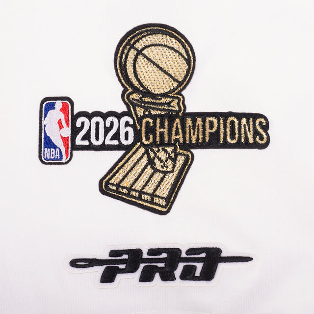 NEW YORK KNICKS NBA FINALS 2026 M CJ DROP SHOULDER TEE BNK1517764-WHT