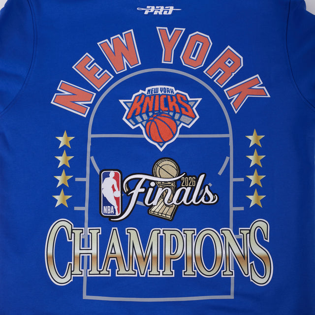 NEW YORK KNICKS NBA FINALS 2026 M RIB FLC PO HOODIE BNK5517765-ROR
