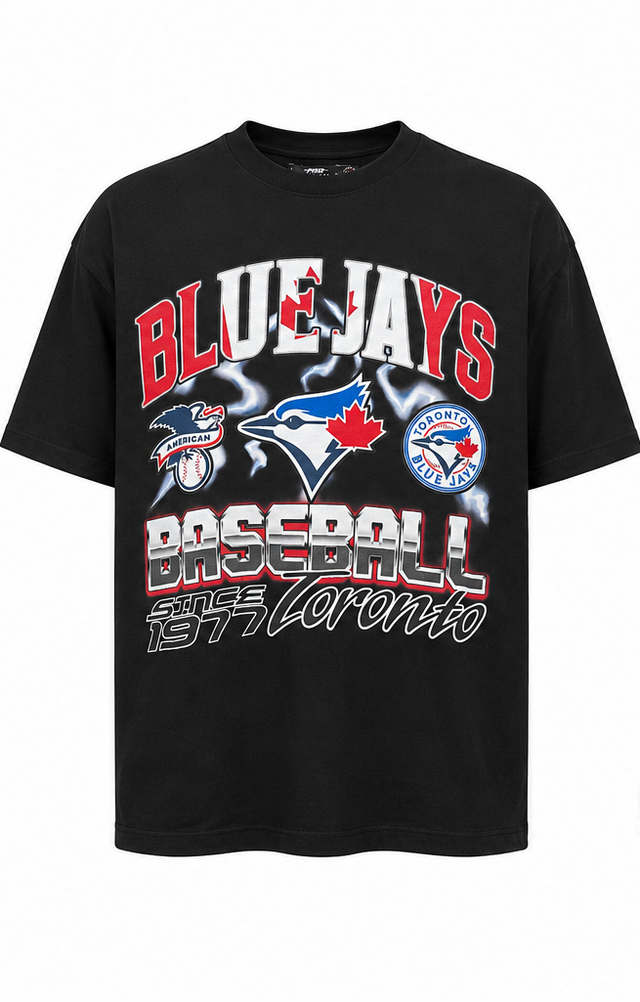 TORONTO BLUE JAYS VICTORY M PRO DROP SHOULDER TEE LTJ1315463-BLK