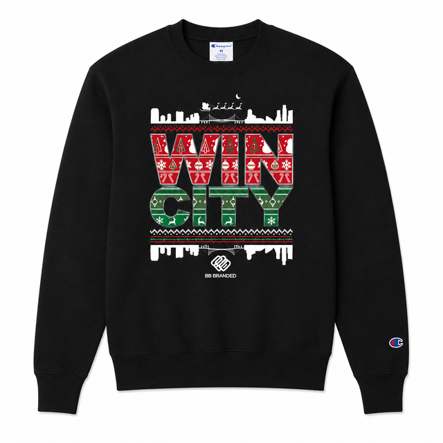 WIN City Christmas Sweater