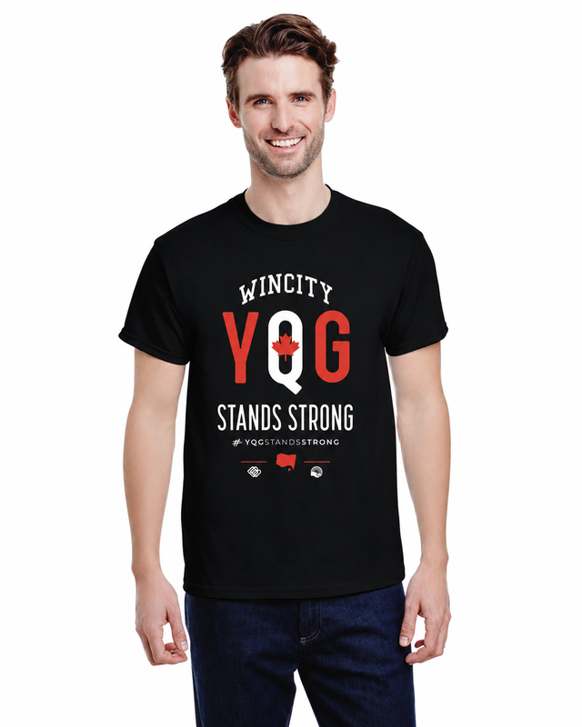 BB WINCITY "YQG Stands Strong" TEE Black