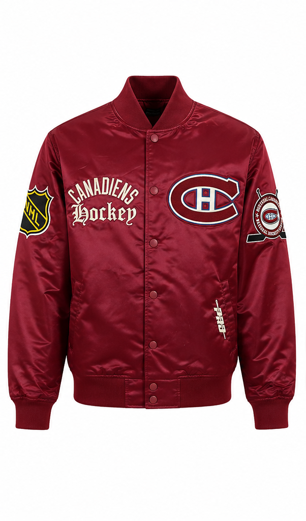 MONTREAL CANADIENS MODERN ORIGINALS M SATIN JACKET HMC667831-CRD