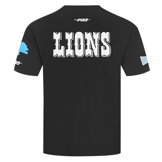 DETROIT LIONS BEST OF M CJ DROP SHOULDER TEE FDL1411031-BLK