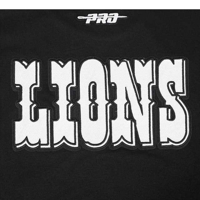 DETROIT LIONS BEST OF M CJ DROP SHOULDER TEE FDL1411031-BLK