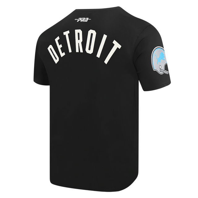 NFL DETROIT LIONS DETROIT LIONS MODERN ORIGINALS M SJ TEE FDL1411162-BLK