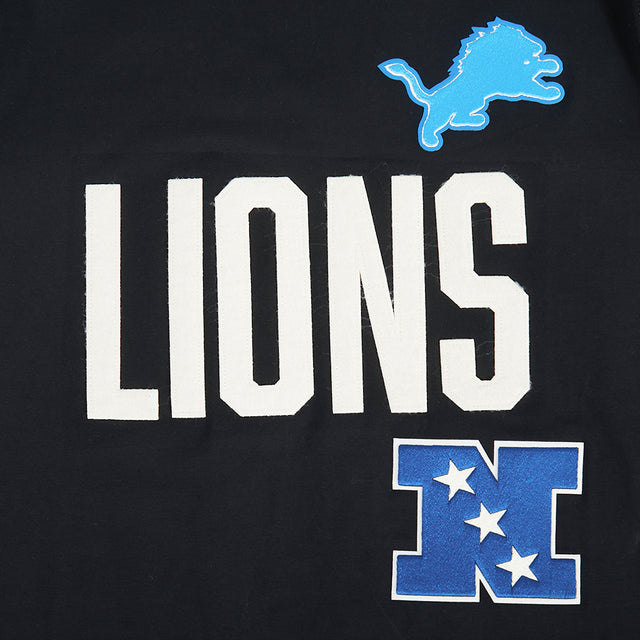 NFL DETROIT LIONS DETROIT LIONS MODERN ORIGINALS M SJ TEE FDL1411162-BLK